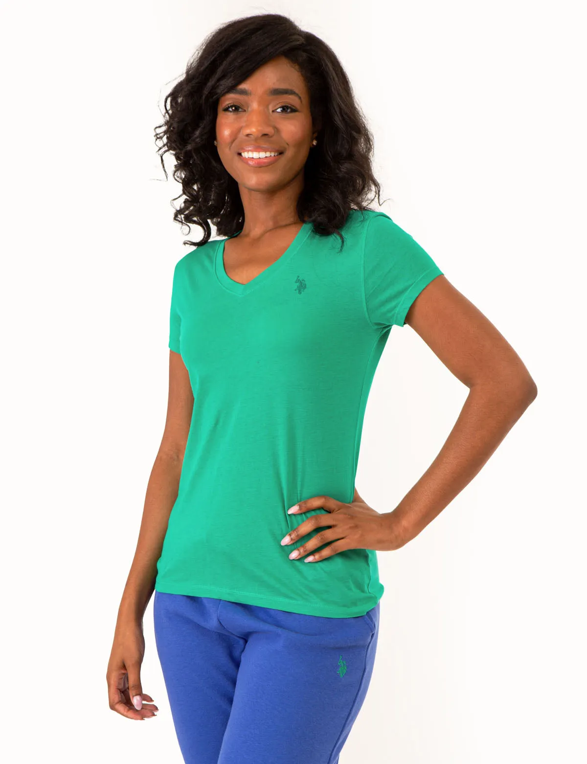 V-NECK T-SHIRT sold by U.S. Polo Assn. product image thumbnail 4