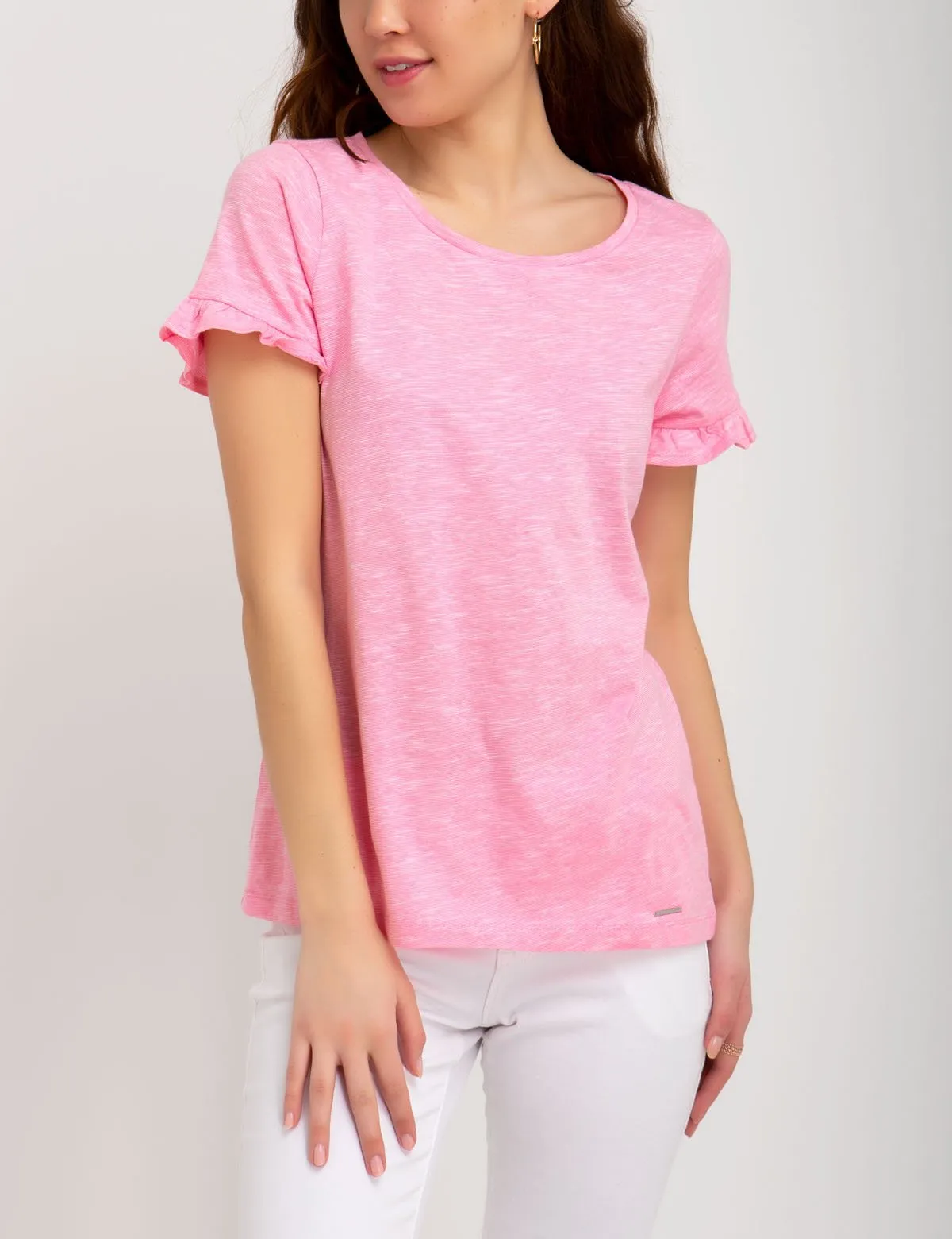 FLUTTER SLEEVE SCOOP TOP sold by U.S. Polo Assn. product image thumbnail 5