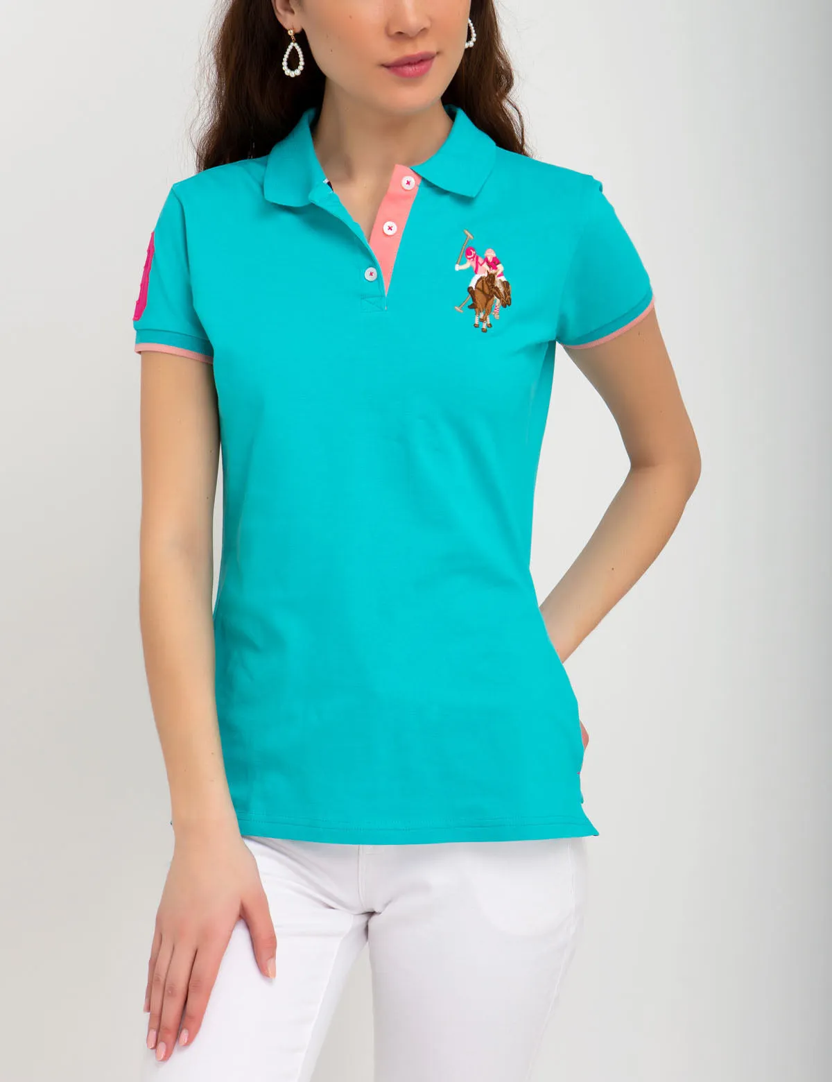 MULTI COLOR PIQUE POLO SHIRT sold by U.S. Polo Assn.