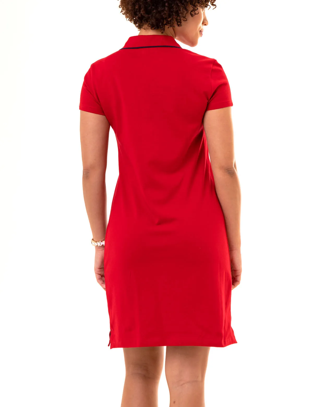 TIPPED POLO DRESS sold by U.S. Polo Assn. product image thumbnail 5