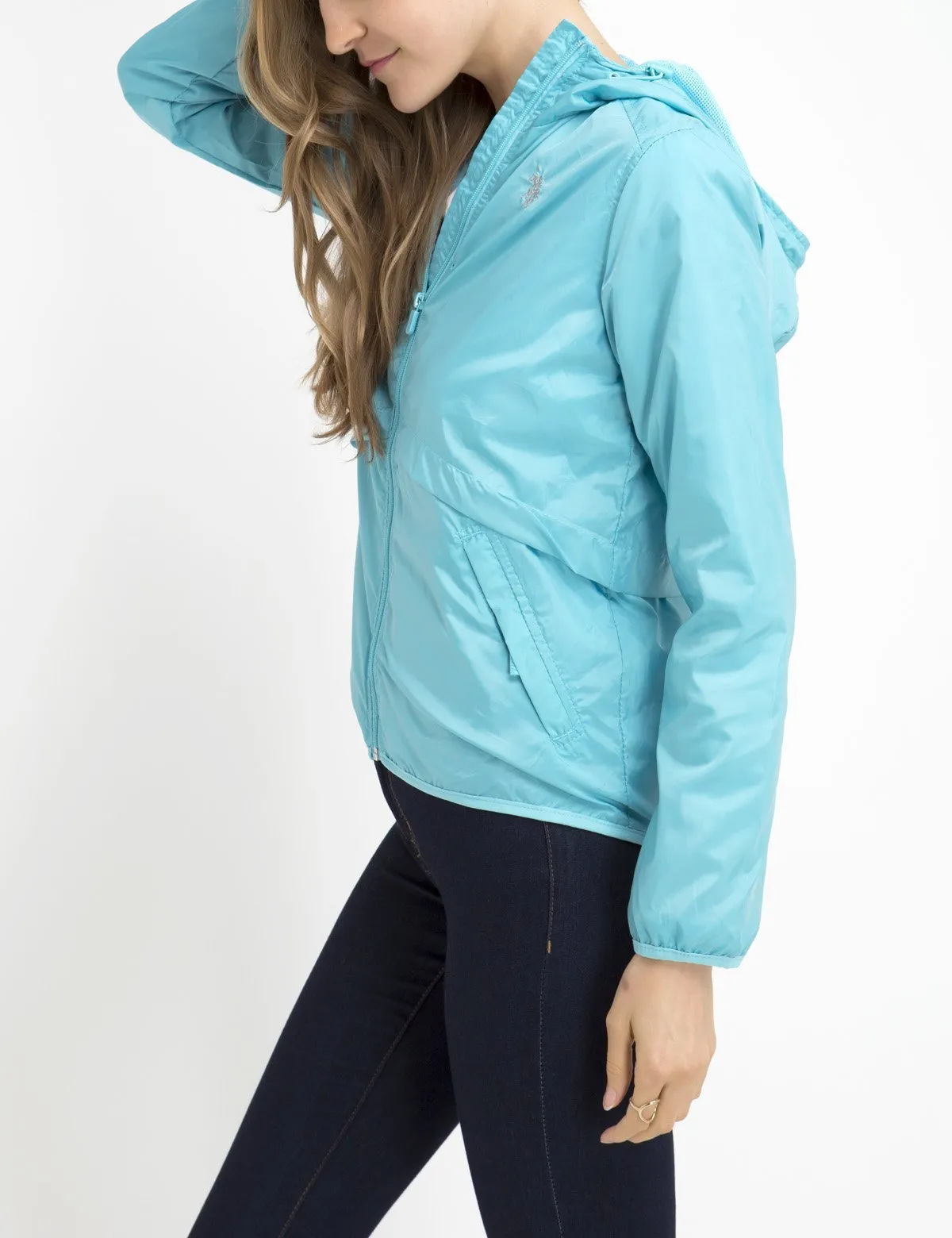 HOODED WINDBREAKER JACKET sold by U.S. Polo Assn. product image thumbnail 2