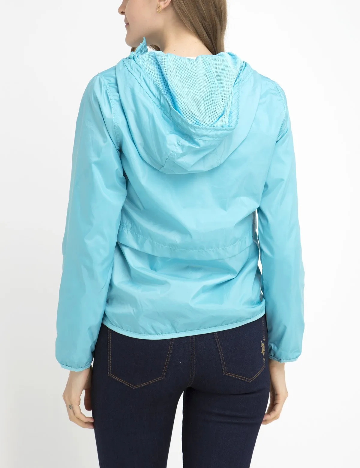 HOODED WINDBREAKER JACKET sold by U.S. Polo Assn. product image thumbnail 3