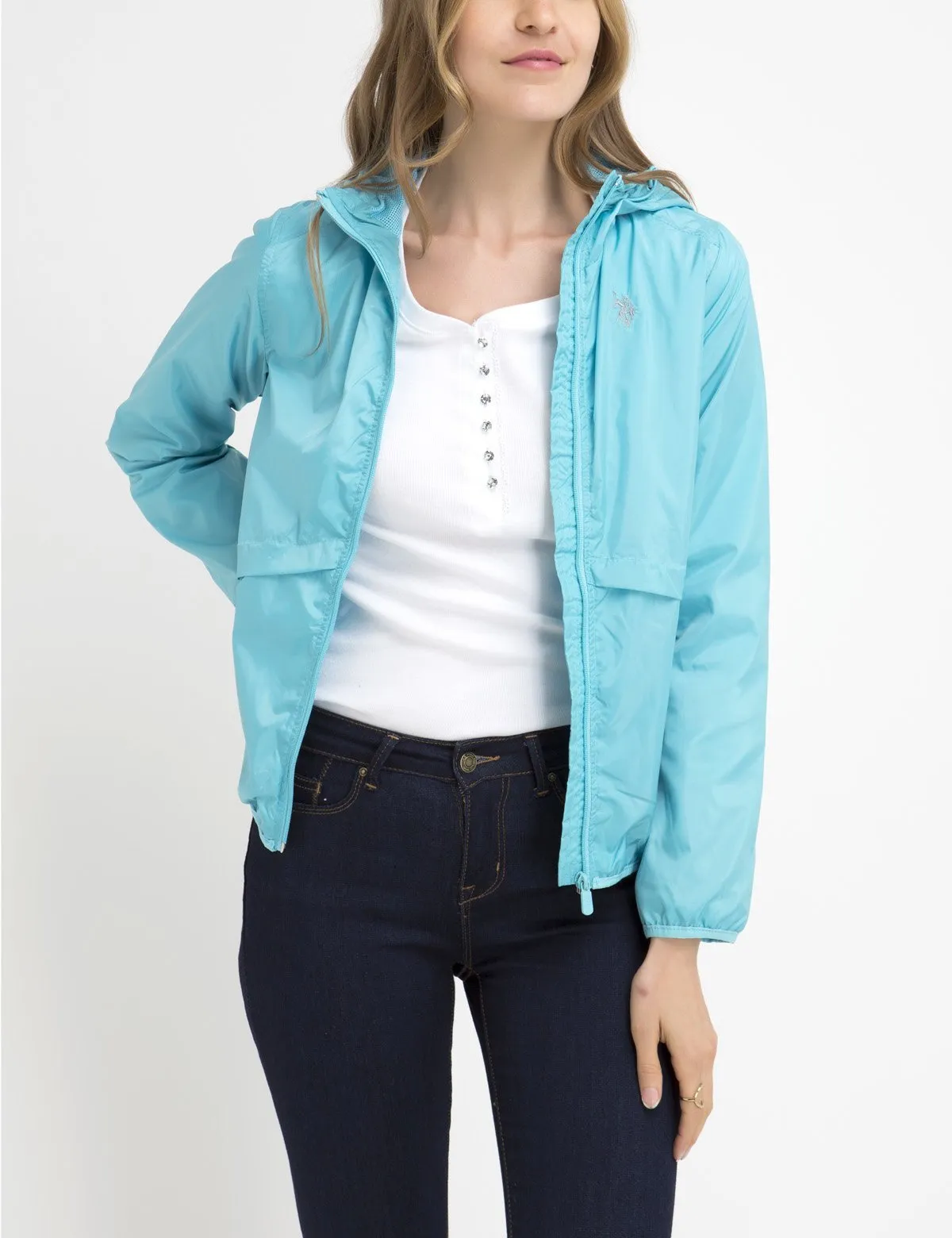 HOODED WINDBREAKER JACKET sold by U.S. Polo Assn.