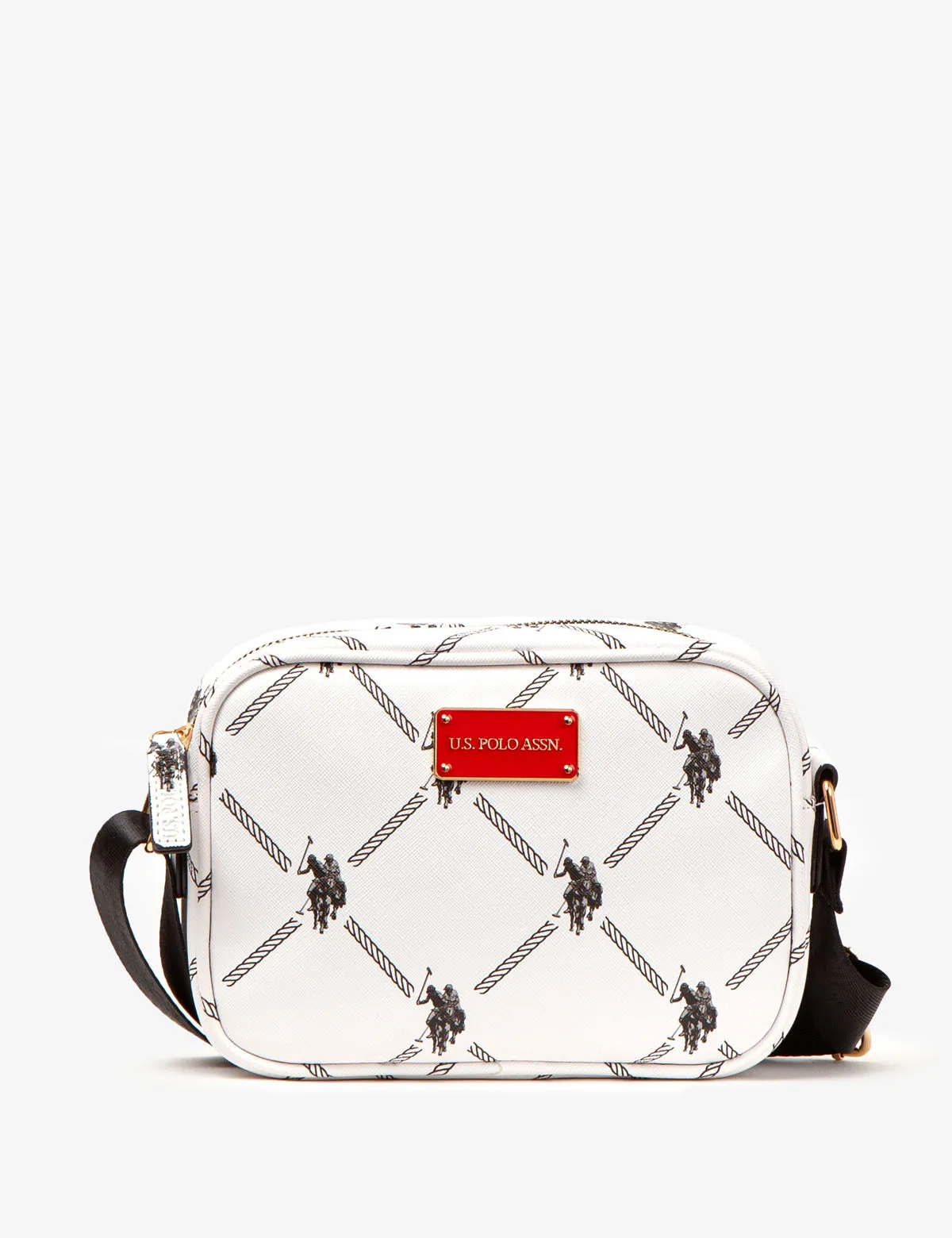 CLASSIC ZIP PRINTED CROSSBODY BAG sold by U.S. Polo Assn.