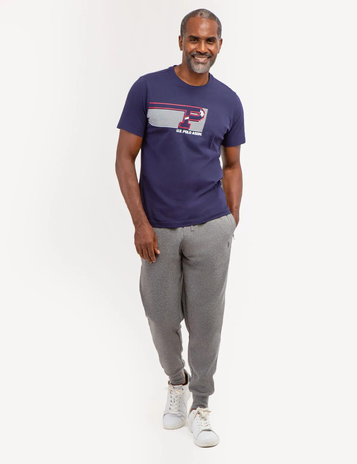 U.S. POLO ASSN. FLYING PRINT GRAPHIC T-SHIRT sold by U.S. Polo Assn. product image thumbnail 3