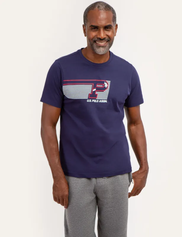 U.S. POLO ASSN. FLYING PRINT GRAPHIC T-SHIRT sold by U.S. Polo Assn.