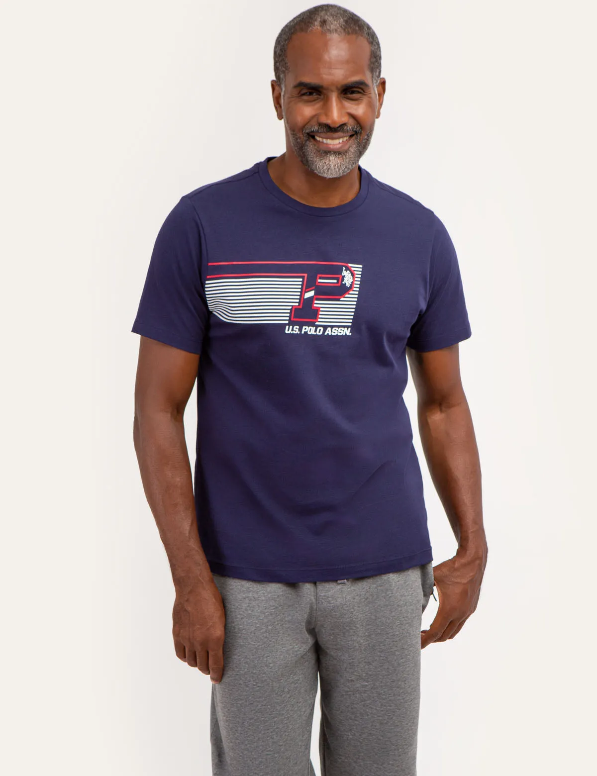 U.S. POLO ASSN. FLYING PRINT GRAPHIC T-SHIRT sold by U.S. Polo Assn.