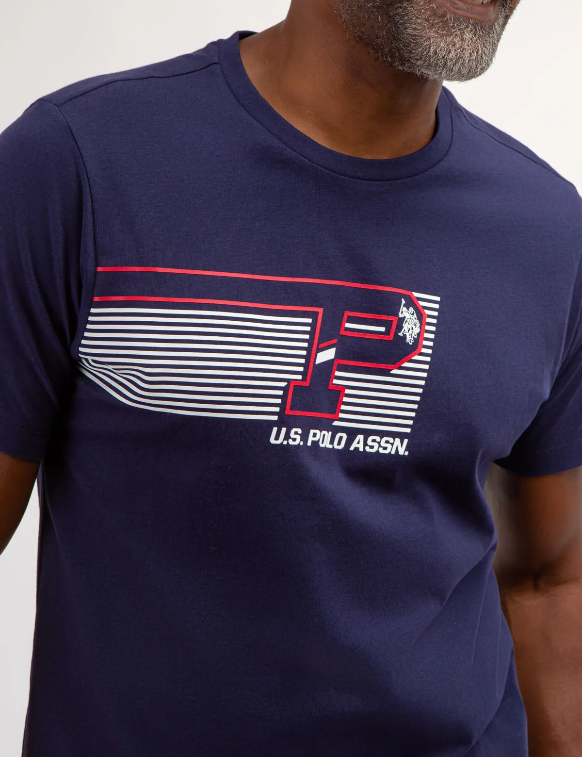 U.S. POLO ASSN. FLYING PRINT GRAPHIC T-SHIRT sold by U.S. Polo Assn. product image thumbnail 2
