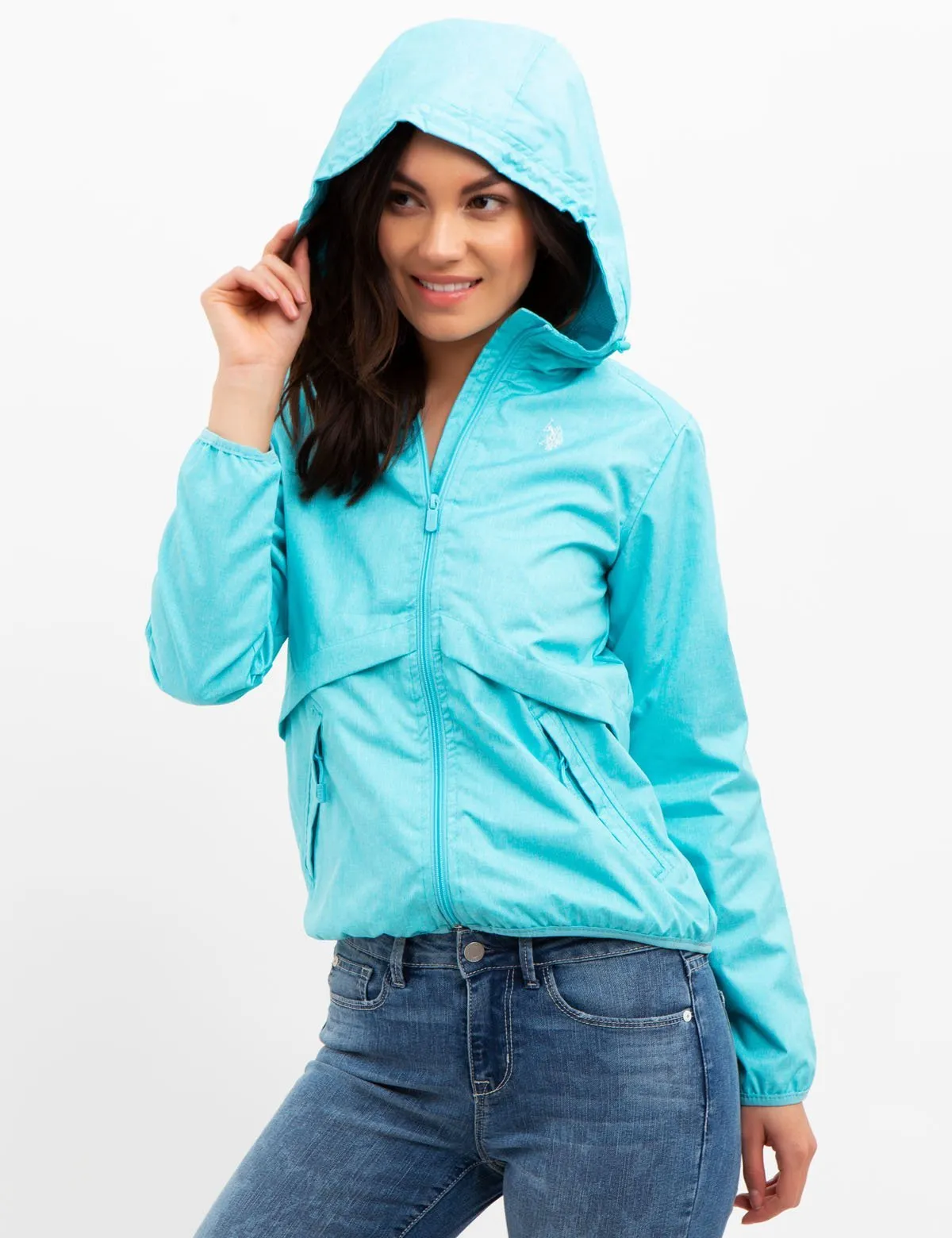 HOODED WINDBREAKER sold by U.S. Polo Assn. product image thumbnail 5