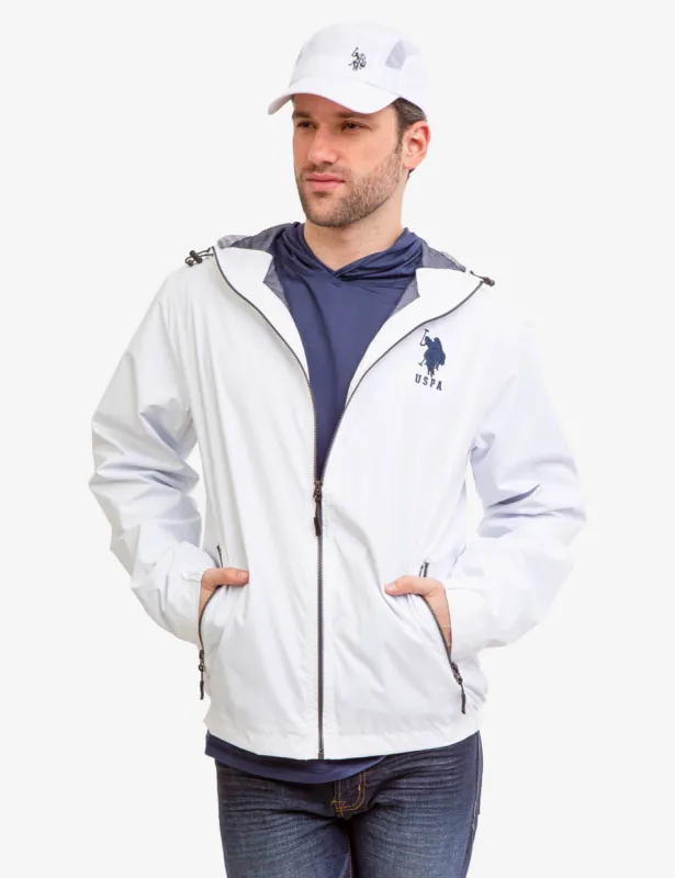 HOODED WINDBREAKER sold by U.S. Polo Assn.