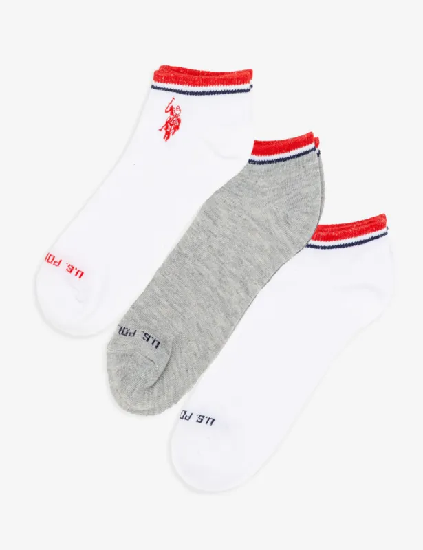 WOMENS 3PK TIPPED LOW CUT SOCKS sold by U.S. Polo Assn.
