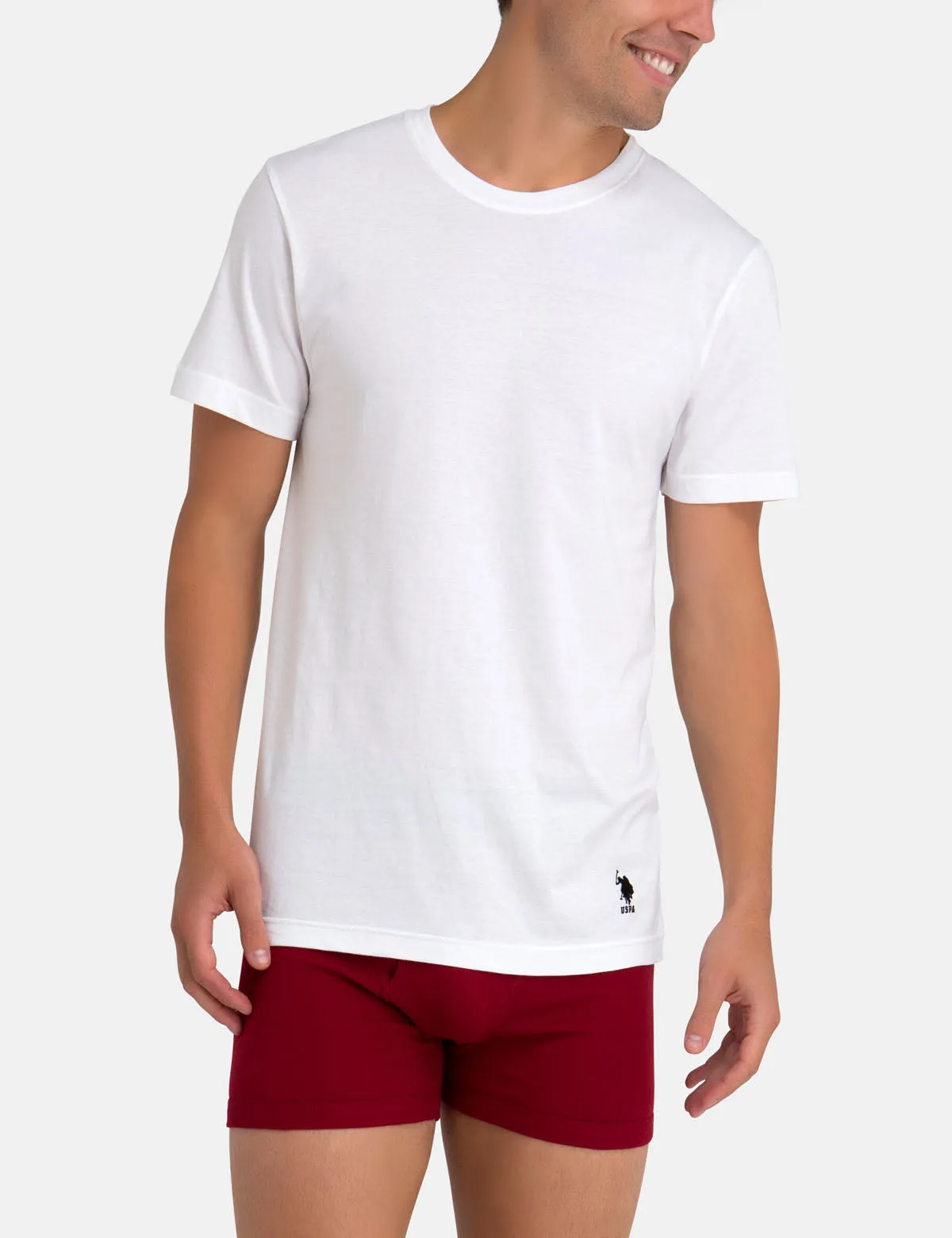 3 Pack Crew Tee- Cotton Jersey sold by U.S. Polo Assn. product image thumbnail 3