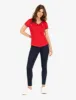V-NECK SIGNATURE STRIPE TRIM T-SHIRT sold by U.S. Polo Assn.