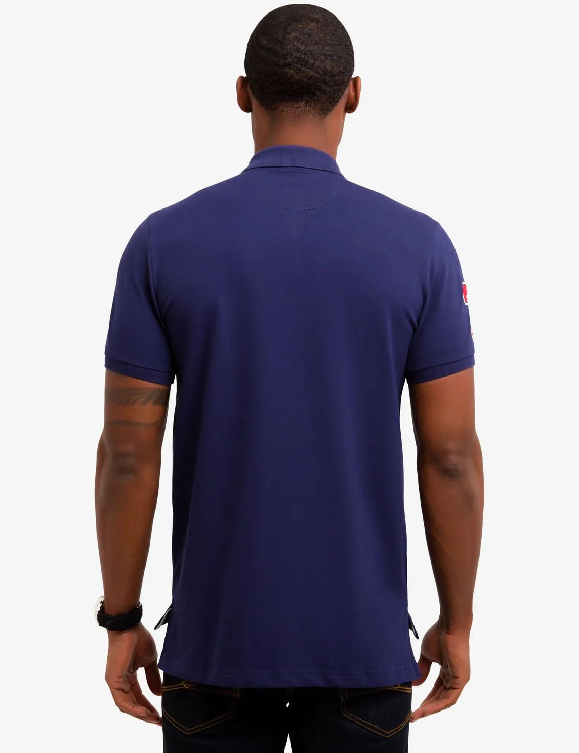 SLIM FIT STRETCH SOLID POLO SHIRT sold by U.S. Polo Assn. product image thumbnail 3