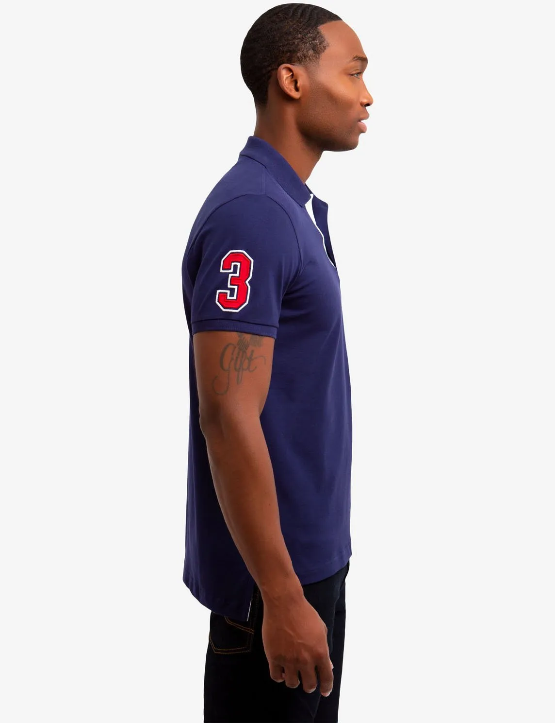 SLIM FIT STRETCH SOLID POLO SHIRT sold by U.S. Polo Assn. product image thumbnail 2