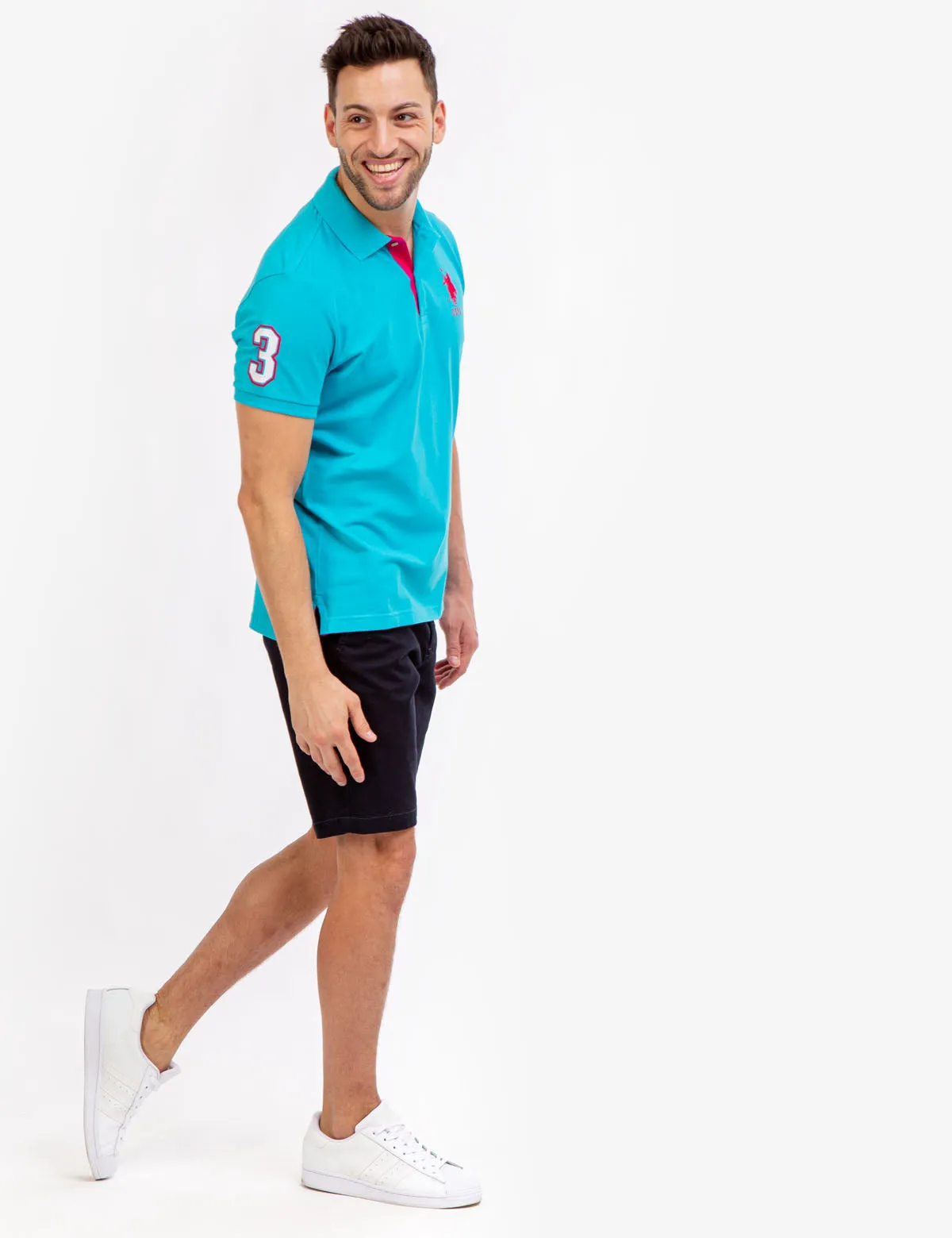 SLIM FIT STRETCH POLO SHIRT sold by U.S. Polo Assn. product image thumbnail 2