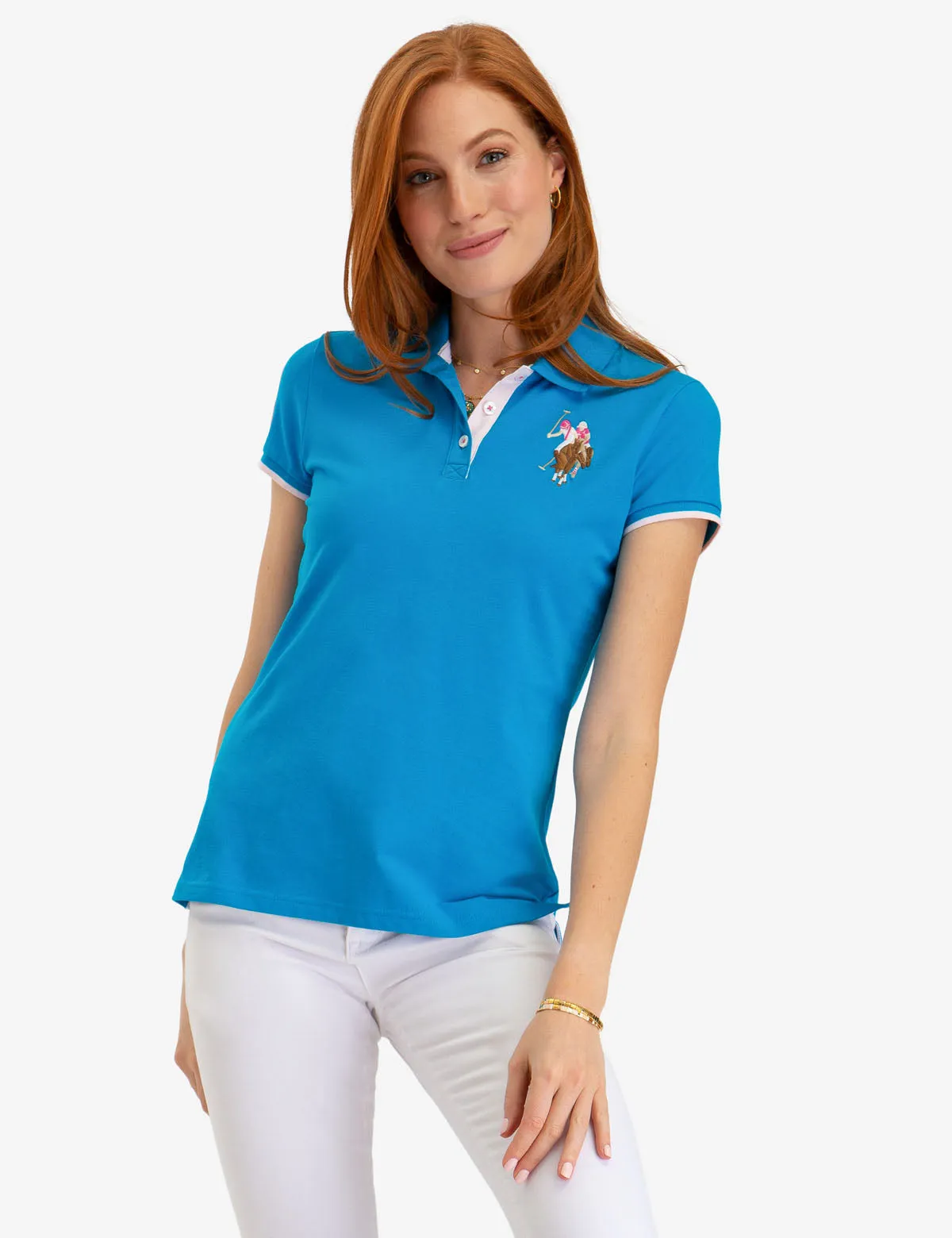 MULTI COLOR PIQUE POLO SHIRT sold by U.S. Polo Assn. product image thumbnail 5