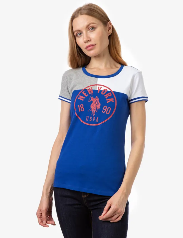 NEW YORK COLORBLOCK T-SHIRT sold by U.S. Polo Assn.