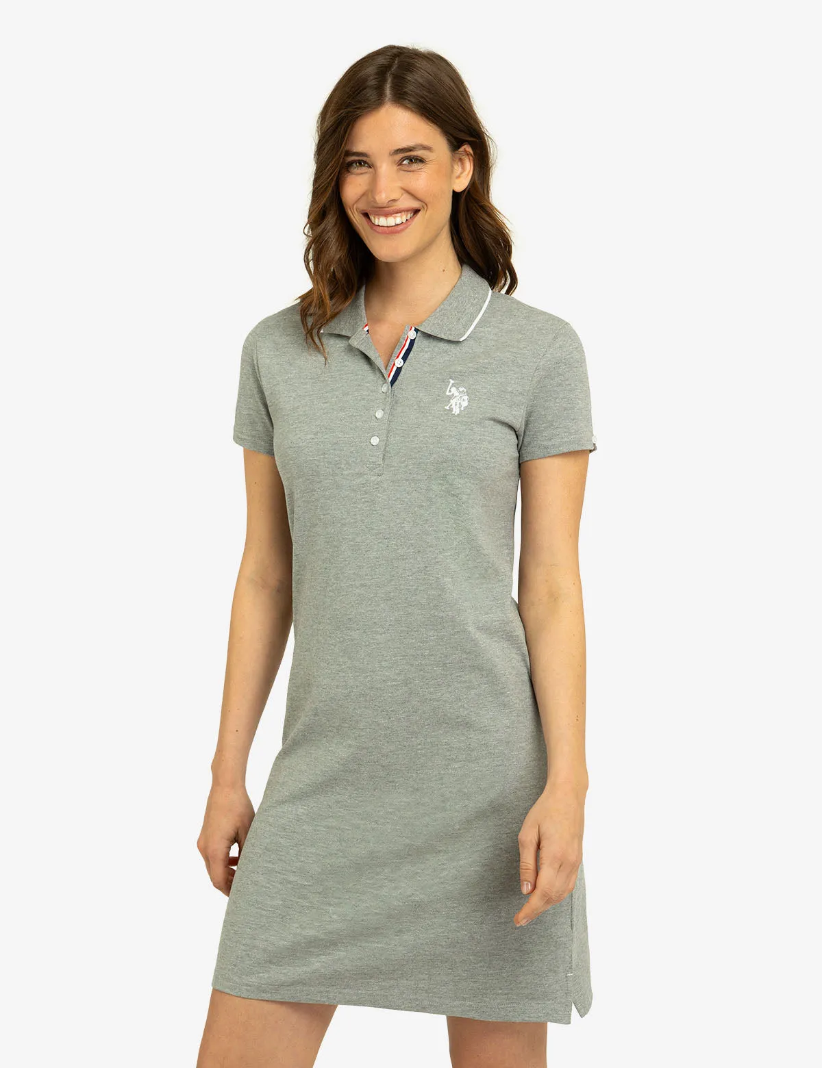 TIPPED POLO DRESS sold by U.S. Polo Assn.