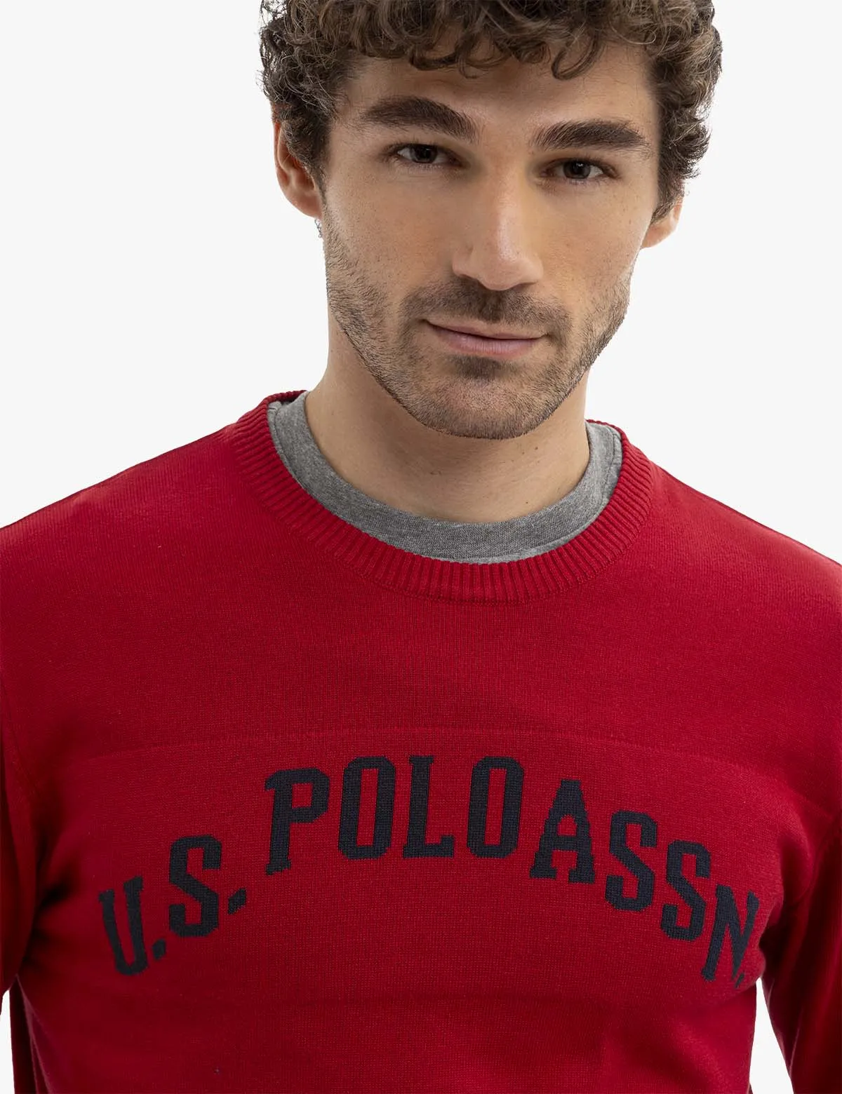 U.S. POLO ASSN. CHEST LOGO SWEATER sold by U.S. Polo Assn. product image thumbnail 5
