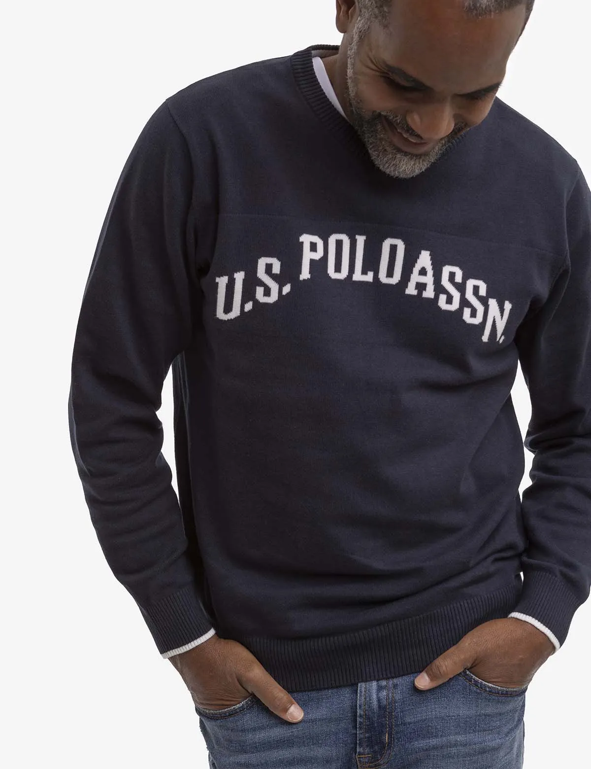 U.S. POLO ASSN. CHEST LOGO SWEATER sold by U.S. Polo Assn. product image thumbnail 2