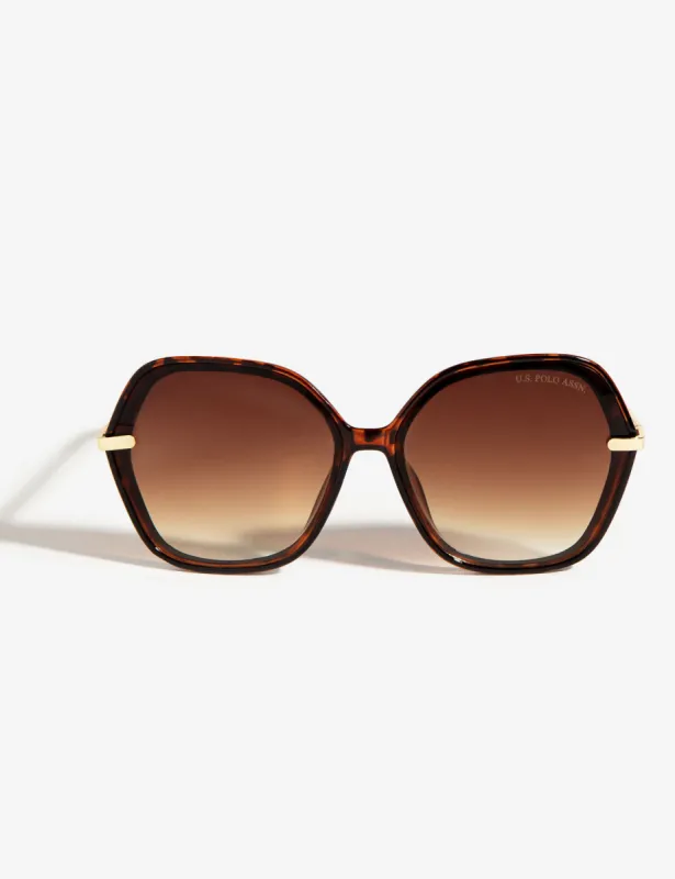 LADIES CONTEMPORARY GEOMETRIC SUNGLASSES sold by U.S. Polo Assn.