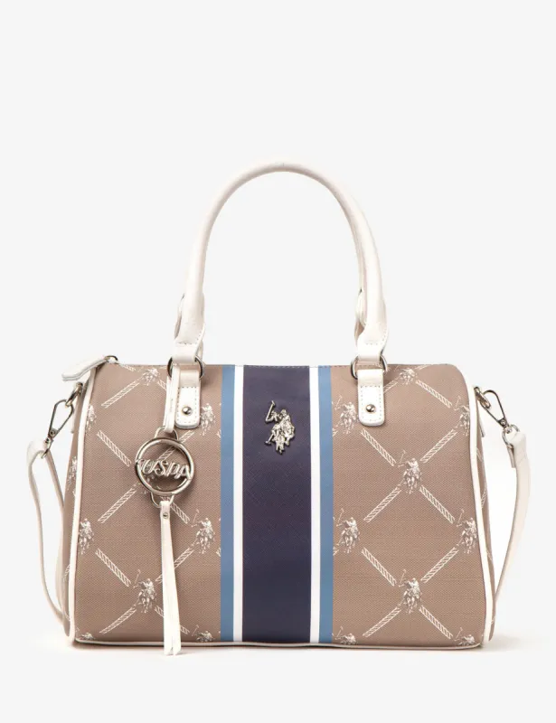SIGNATURE SWIFTY SATCHEL BAG sold by U.S. Polo Assn.