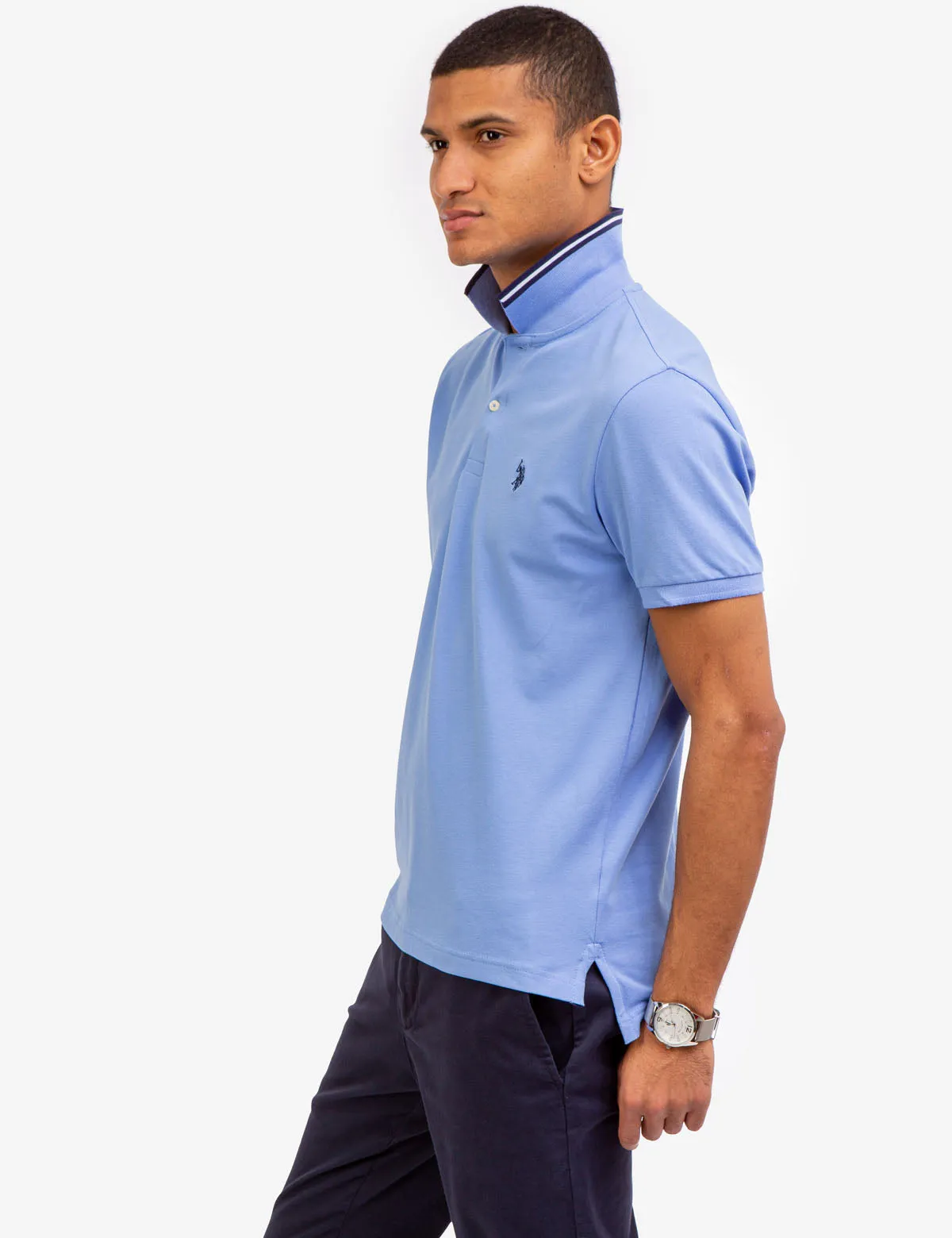 SLIM FIT STRETCH PIQUE POLO SHIRT sold by U.S. Polo Assn. product image thumbnail 2