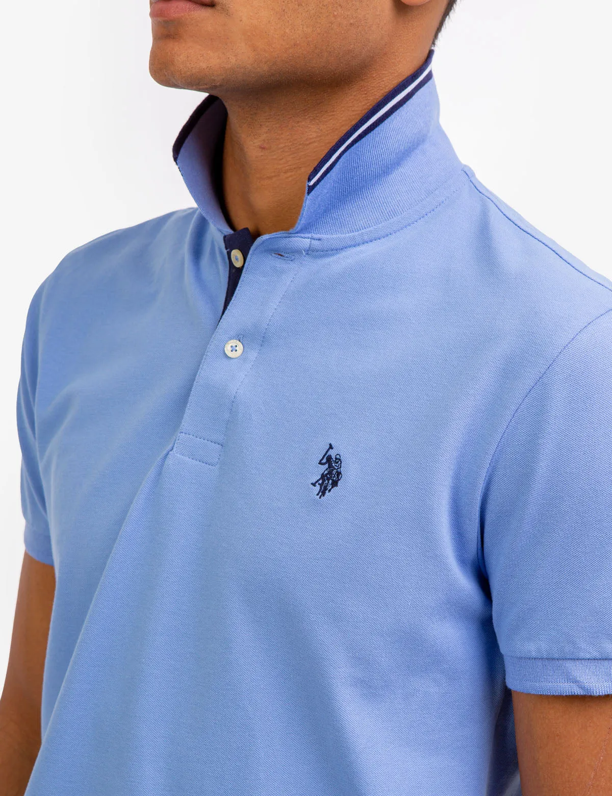 SLIM FIT STRETCH PIQUE POLO SHIRT sold by U.S. Polo Assn. product image thumbnail 4