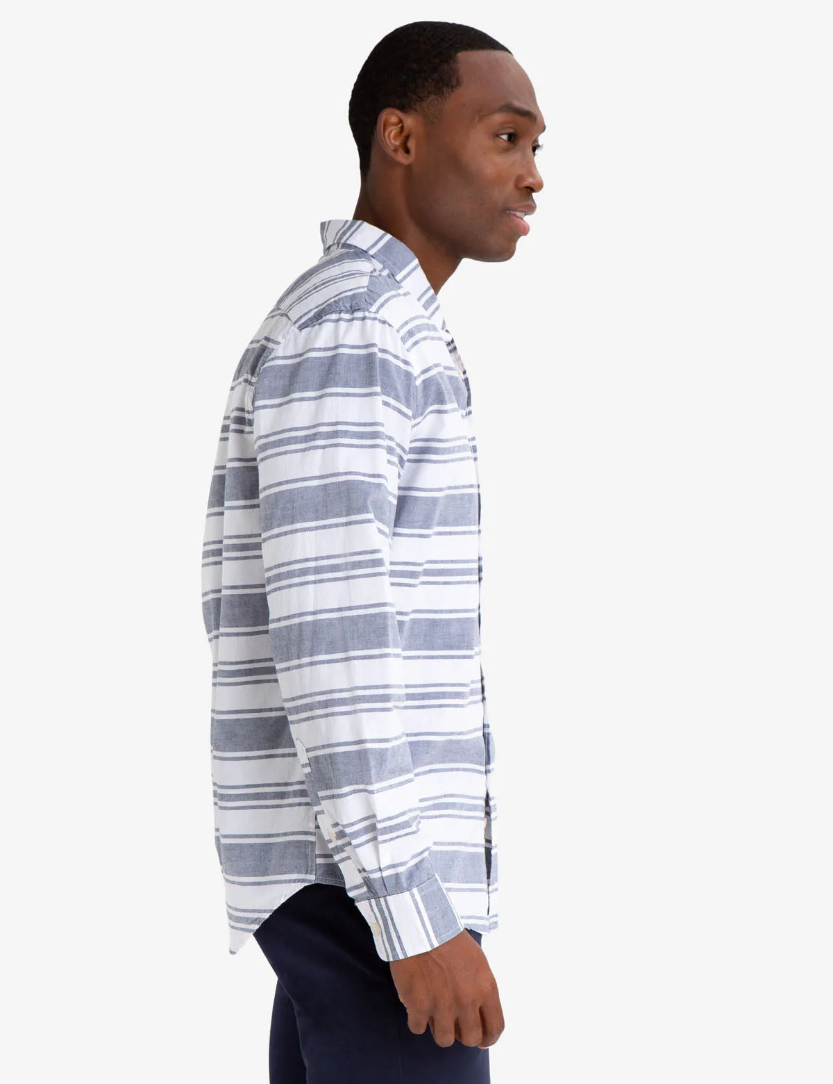 BLACK MALLET CLASSIC FIT HORIZONTAL STRIPE SHIRT sold by U.S. Polo Assn. product image thumbnail 3