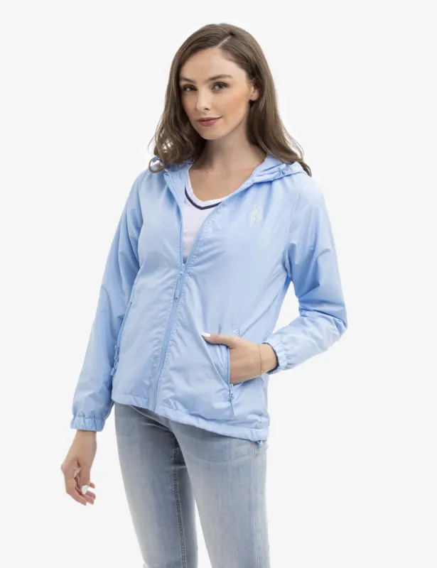 METALLIC LOGO WINDBREAKER sold by U.S. Polo Assn.