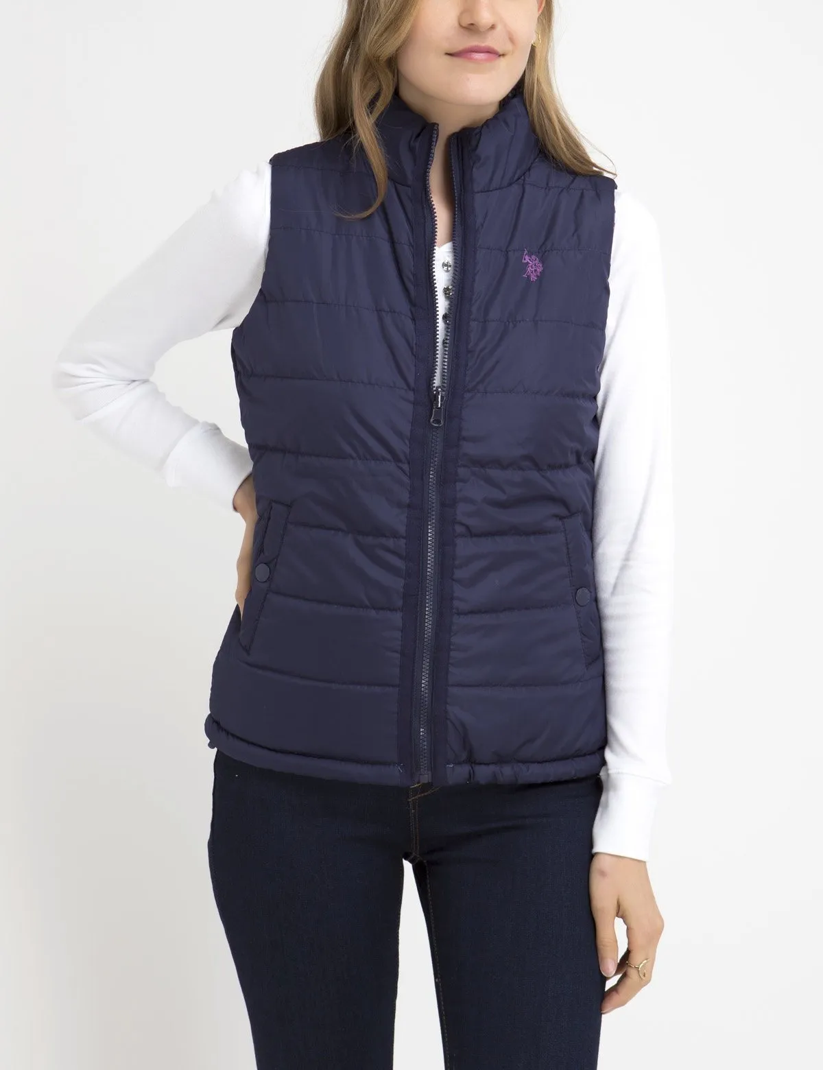 REVERSIBLE FLORAL VEST sold by U.S. Polo Assn. product image thumbnail 2