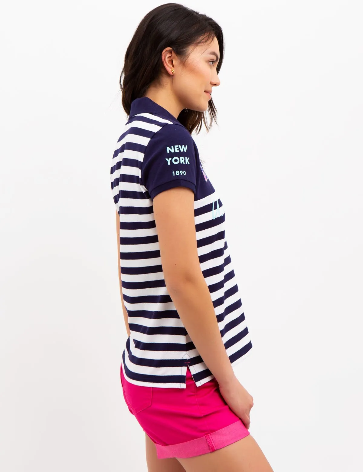 YACHT STRIPE POLO SHIRT sold by U.S. Polo Assn. product image thumbnail 2