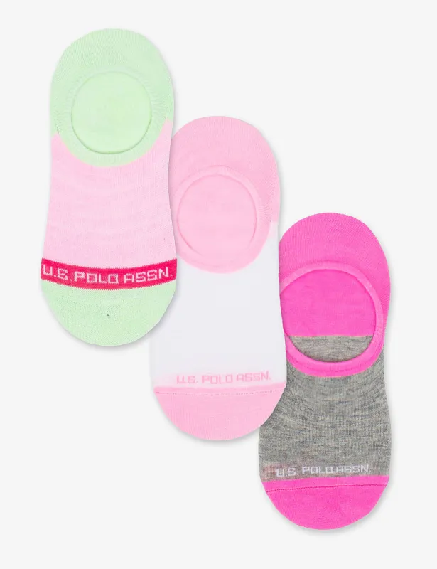 WOMENS 3PK MARLED ASSORTED LINERS sold by U.S. Polo Assn.