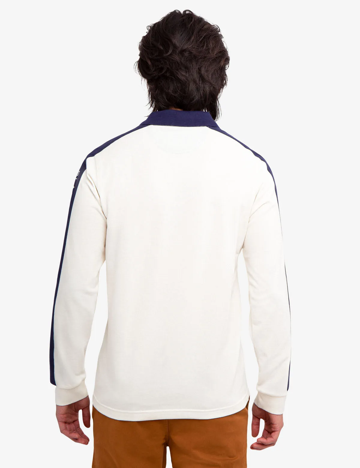 BLACK MALLET COLORBLOCK LONG SLEEVE POLO SHIRT sold by U.S. Polo Assn. product image thumbnail 4