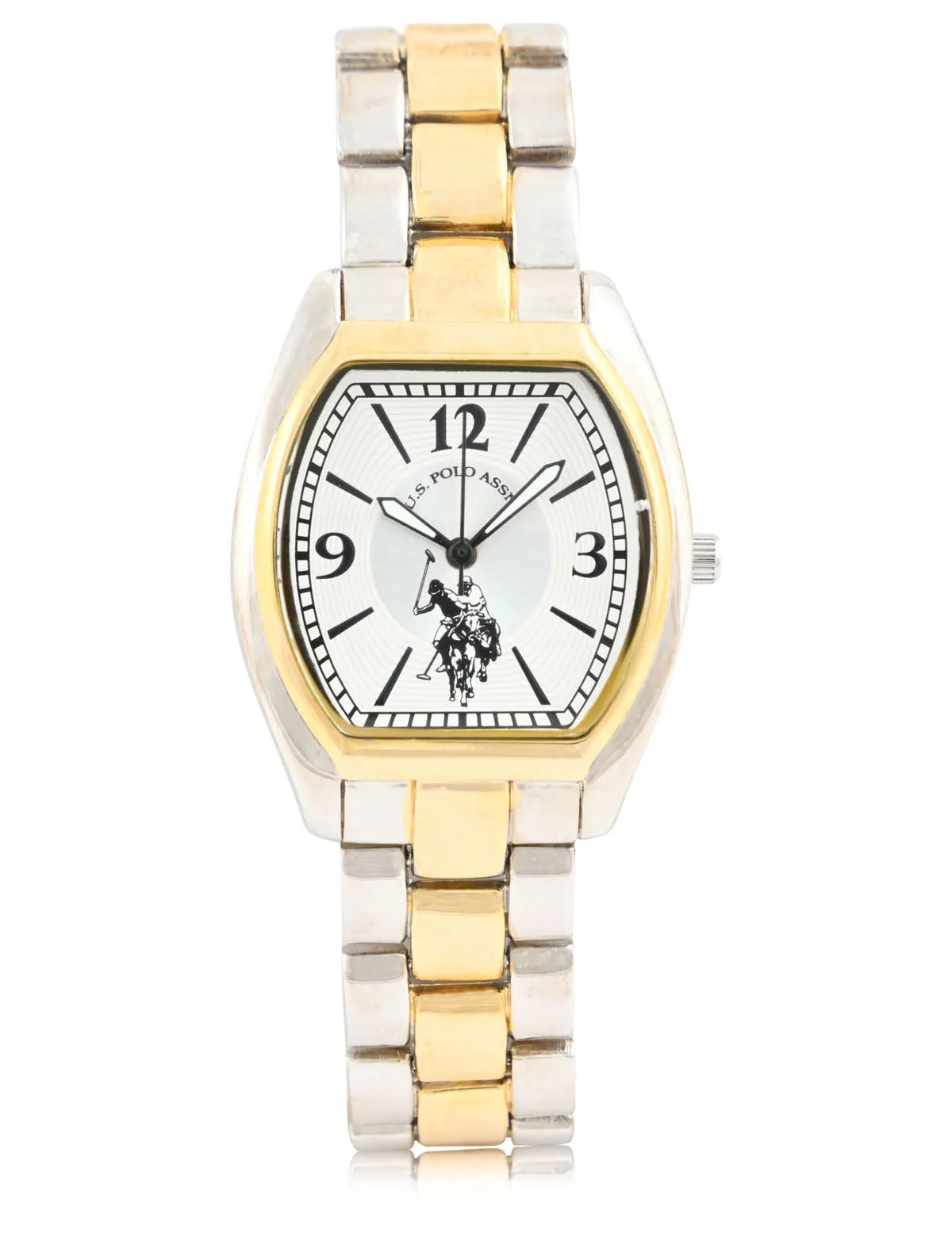 LADIES SILVER AND GOLD SQUARE FACE WATCH sold by U.S. Polo Assn. product image thumbnail 3