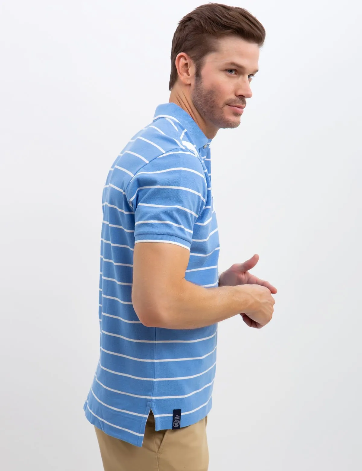 DIAGONAL STRIPED POLO SHIRT sold by U.S. Polo Assn. product image thumbnail 2