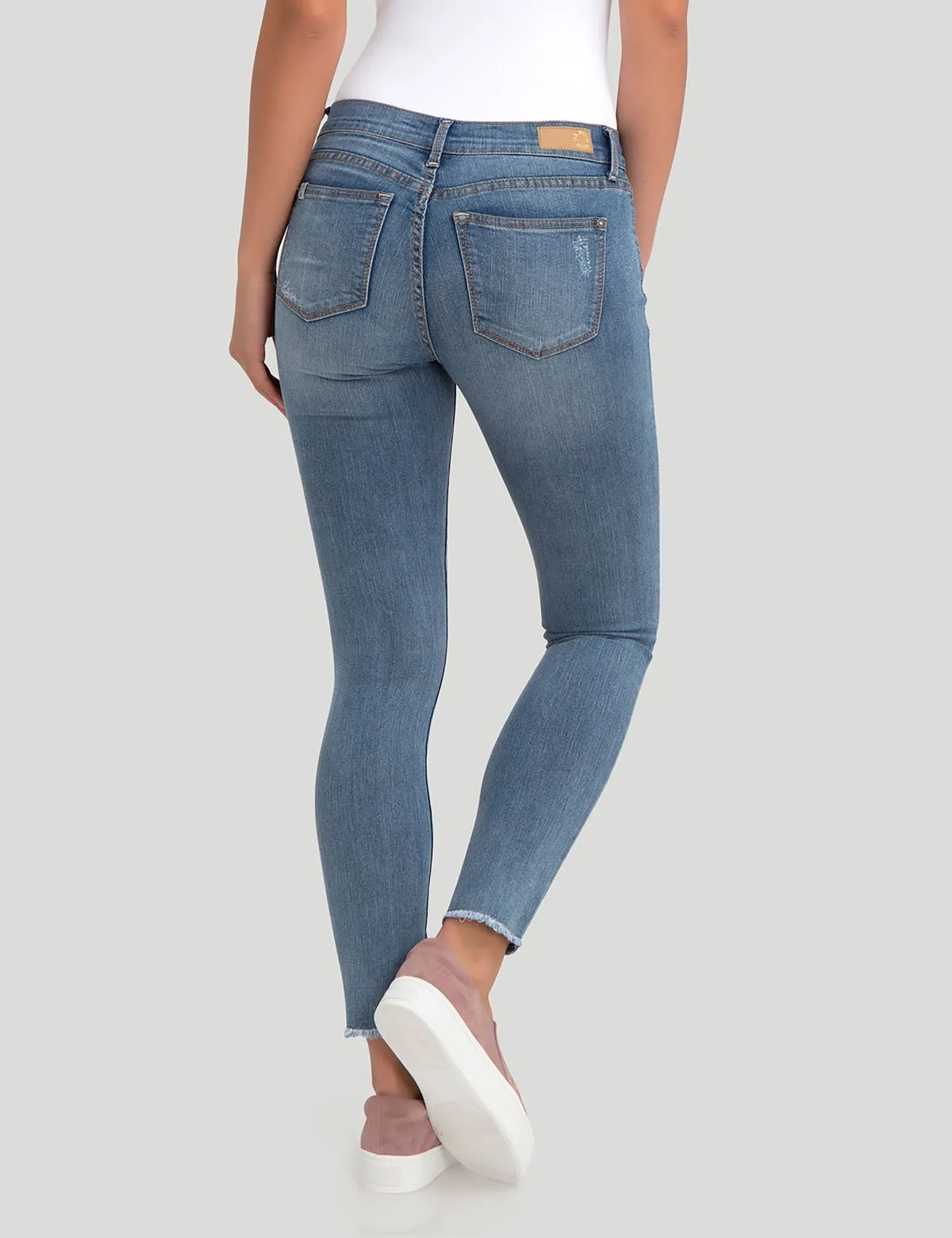 STRETCH SUPER SKINNY DESTRUCTION BLING JEAN sold by U.S. Polo Assn. product image thumbnail 3