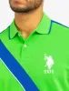 COLOR BLOCK SASH FRONT PIQUE POLO SHIRT sold by U.S. Polo Assn.