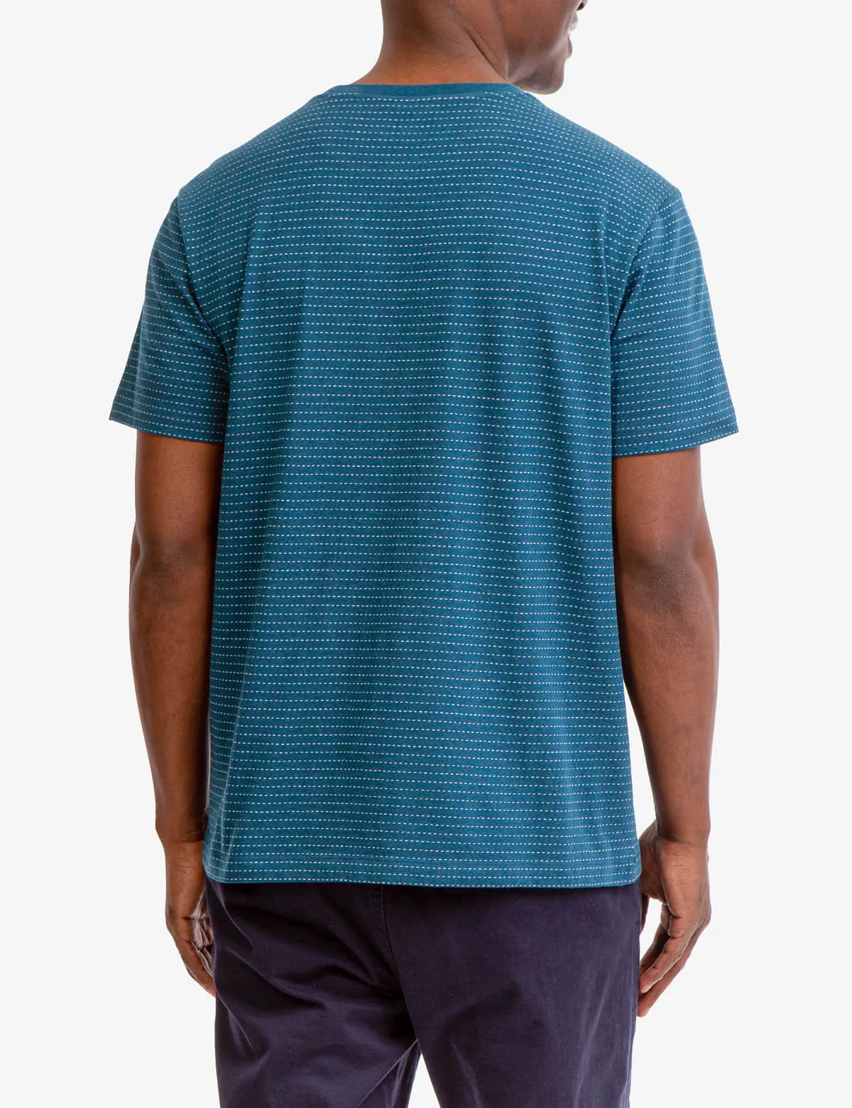 JACQUARD MICRO STRIPE T-SHIRT sold by U.S. Polo Assn. product image thumbnail 3