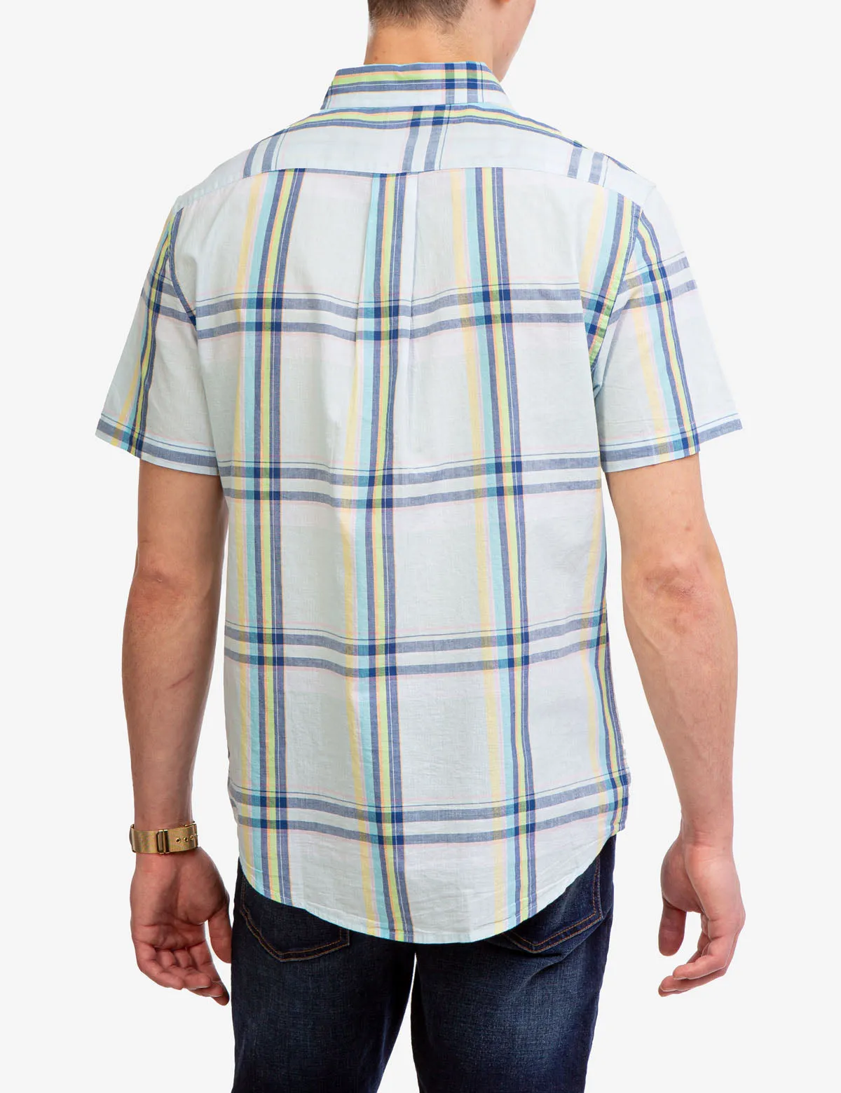 PASTEL PLAID MADRAS SHIRT sold by U.S. Polo Assn. product image thumbnail 5