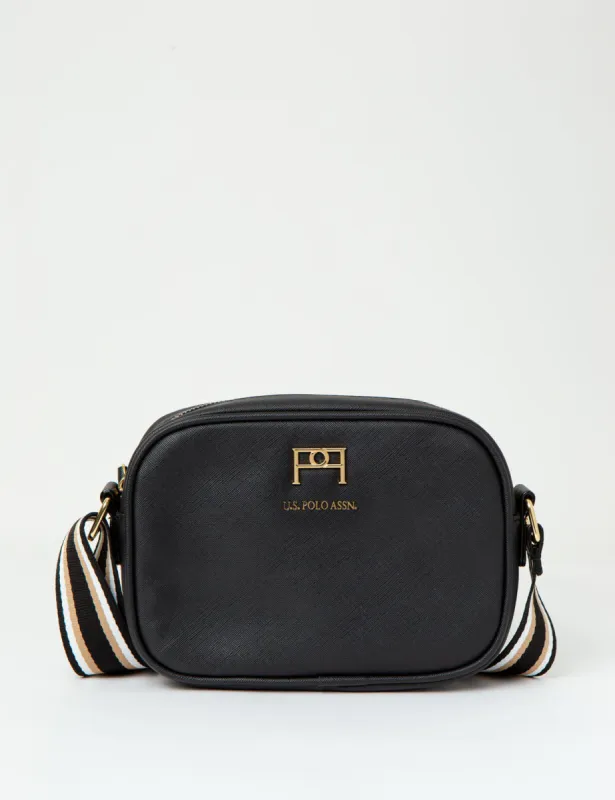 INTERLOCKING P CROSSBODY BAG sold by U.S. Polo Assn.