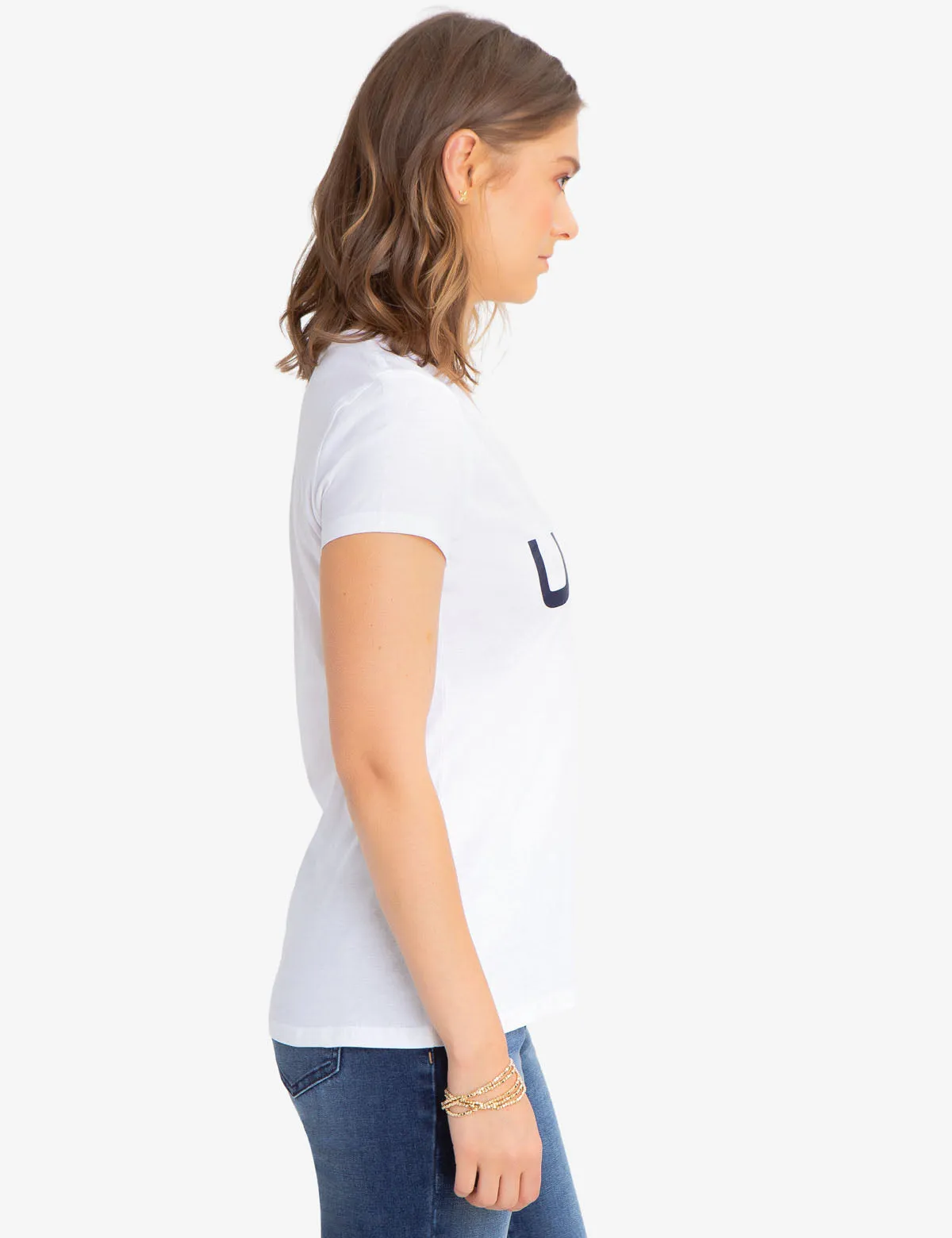 USPA V-NECK T-SHIRT sold by U.S. Polo Assn. product image thumbnail 3