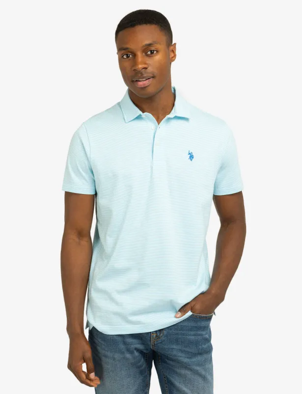 FEEDER STRIPE JERSEY POLO SHIRT sold by U.S. Polo Assn.