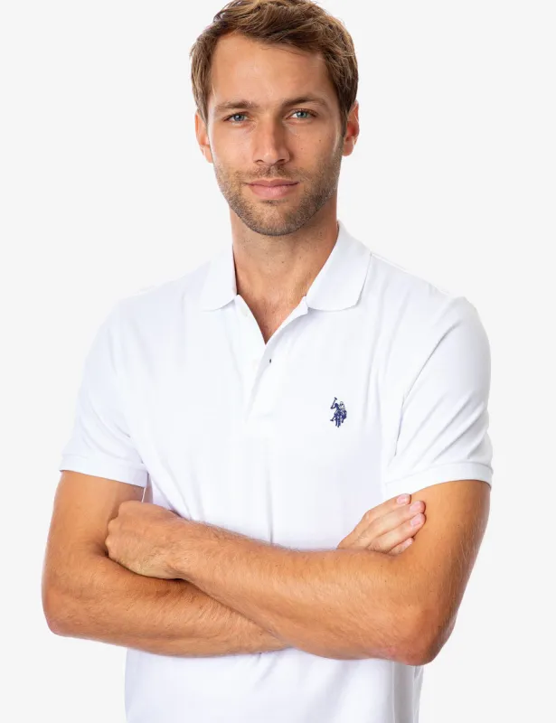 SOLID INTERLOCK POLO SHIRT sold by U.S. Polo Assn.