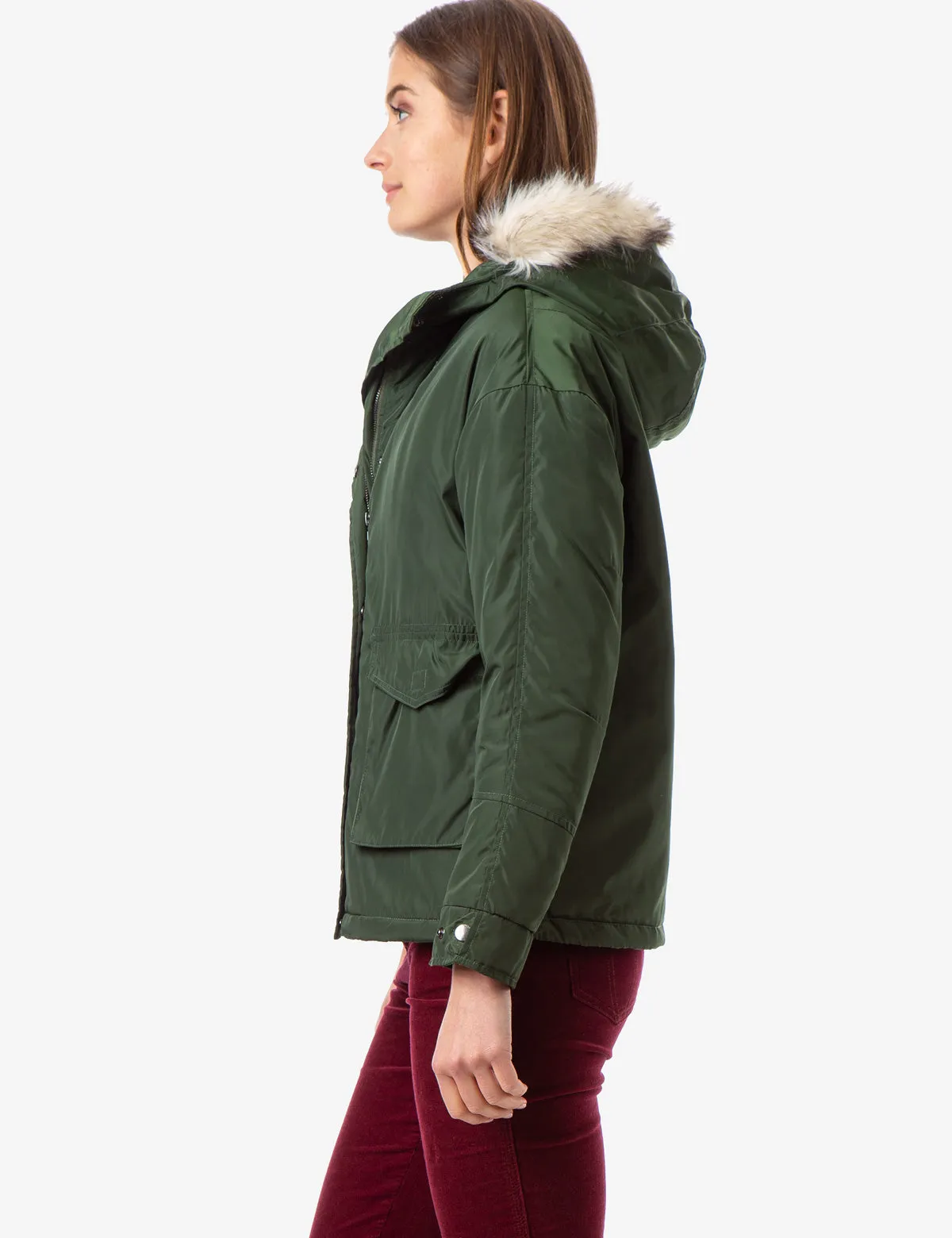 ANORAK FUR HOODED JACKET sold by U.S. Polo Assn. product image thumbnail 5