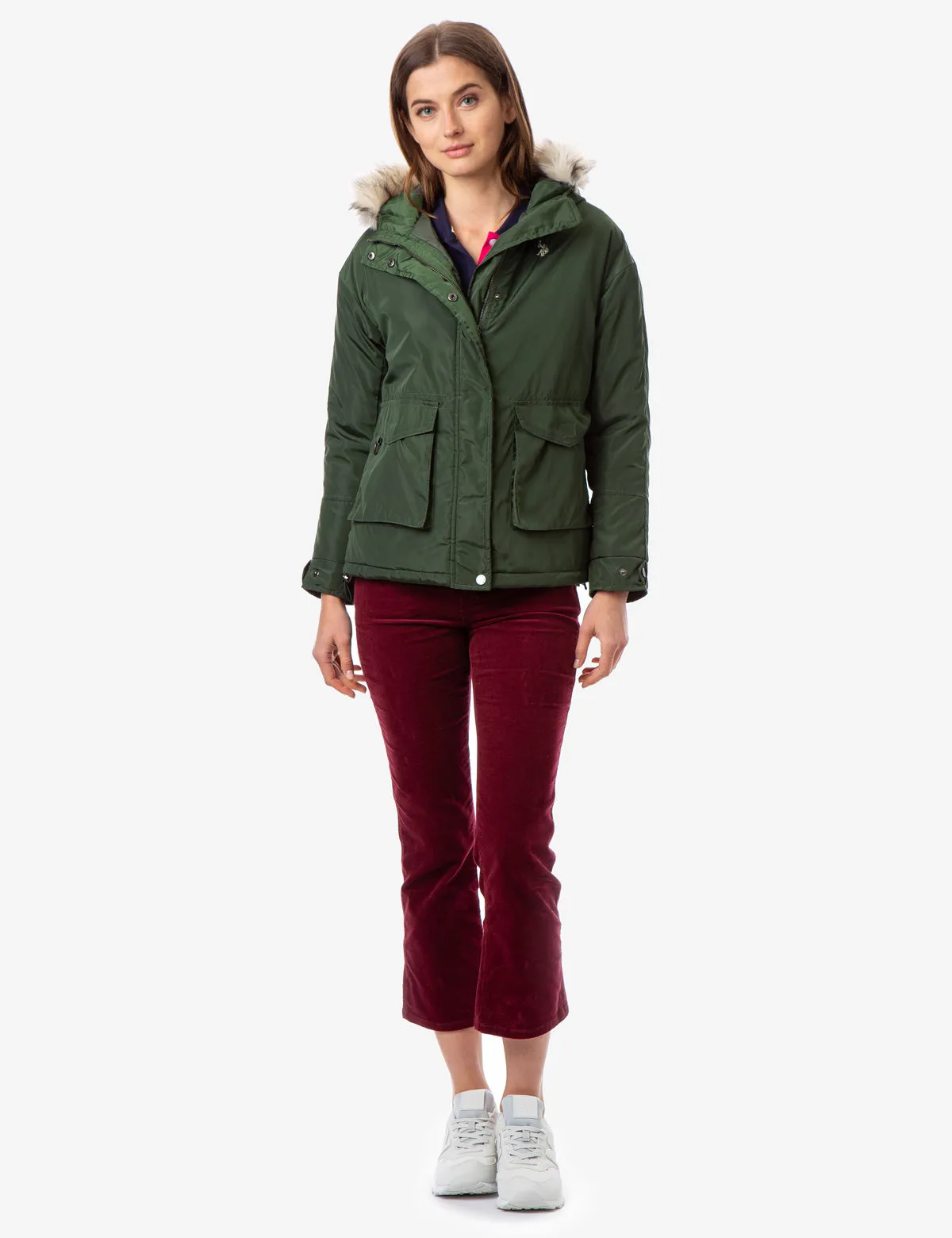 ANORAK FUR HOODED JACKET sold by U.S. Polo Assn. product image thumbnail 4