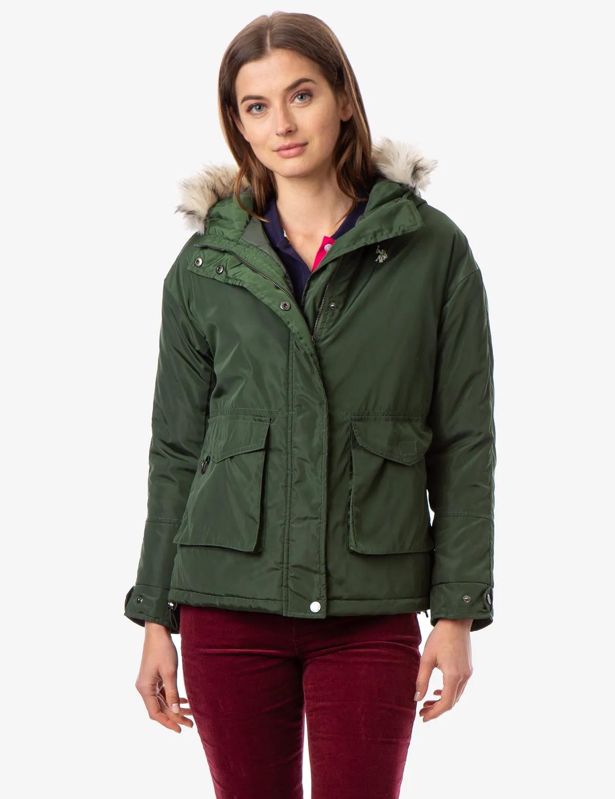ANORAK FUR HOODED JACKET sold by U.S. Polo Assn. product image thumbnail 2
