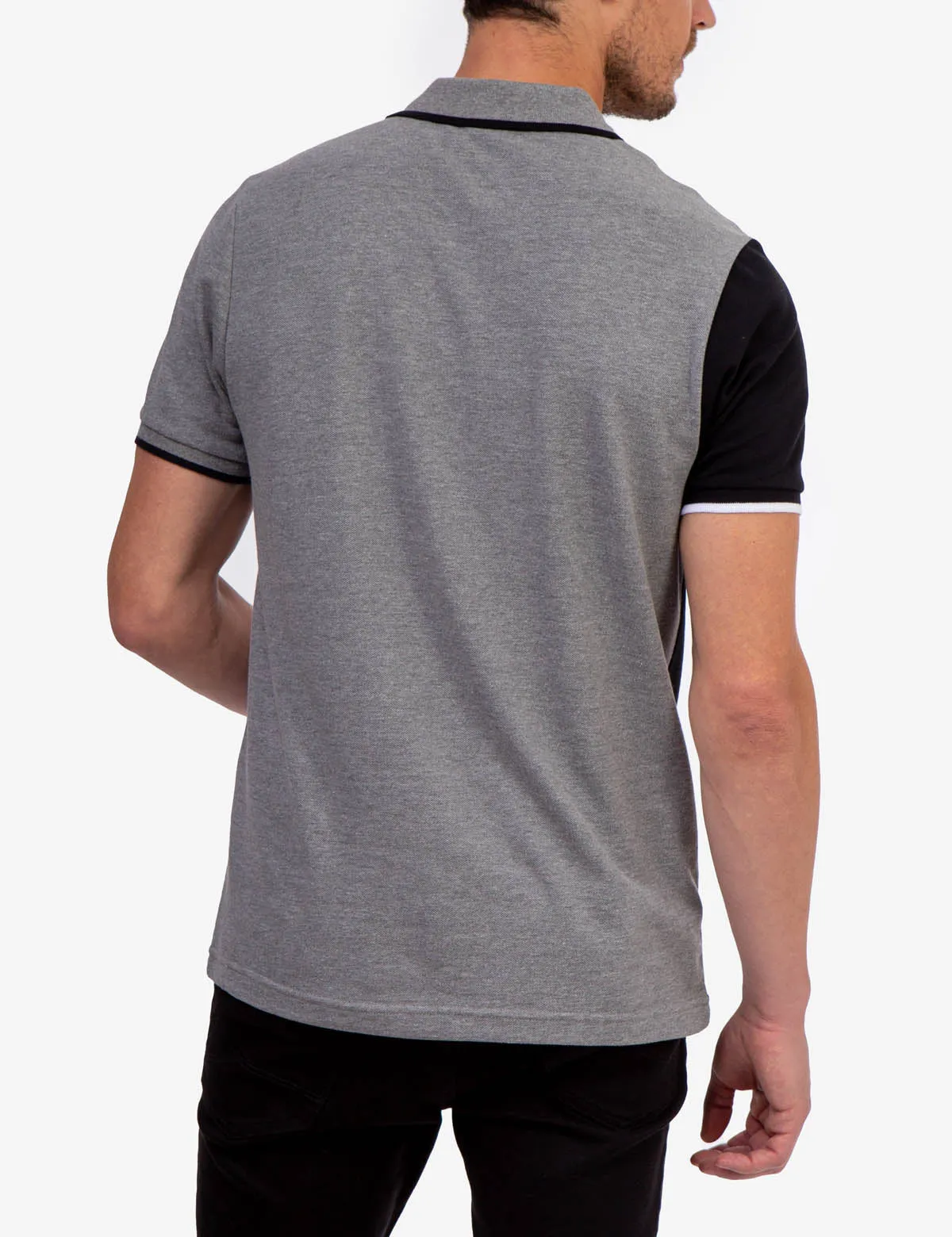 DIAGONAL COLORBLOCK PIQUE POLO SHIRT sold by U.S. Polo Assn. product image thumbnail 4