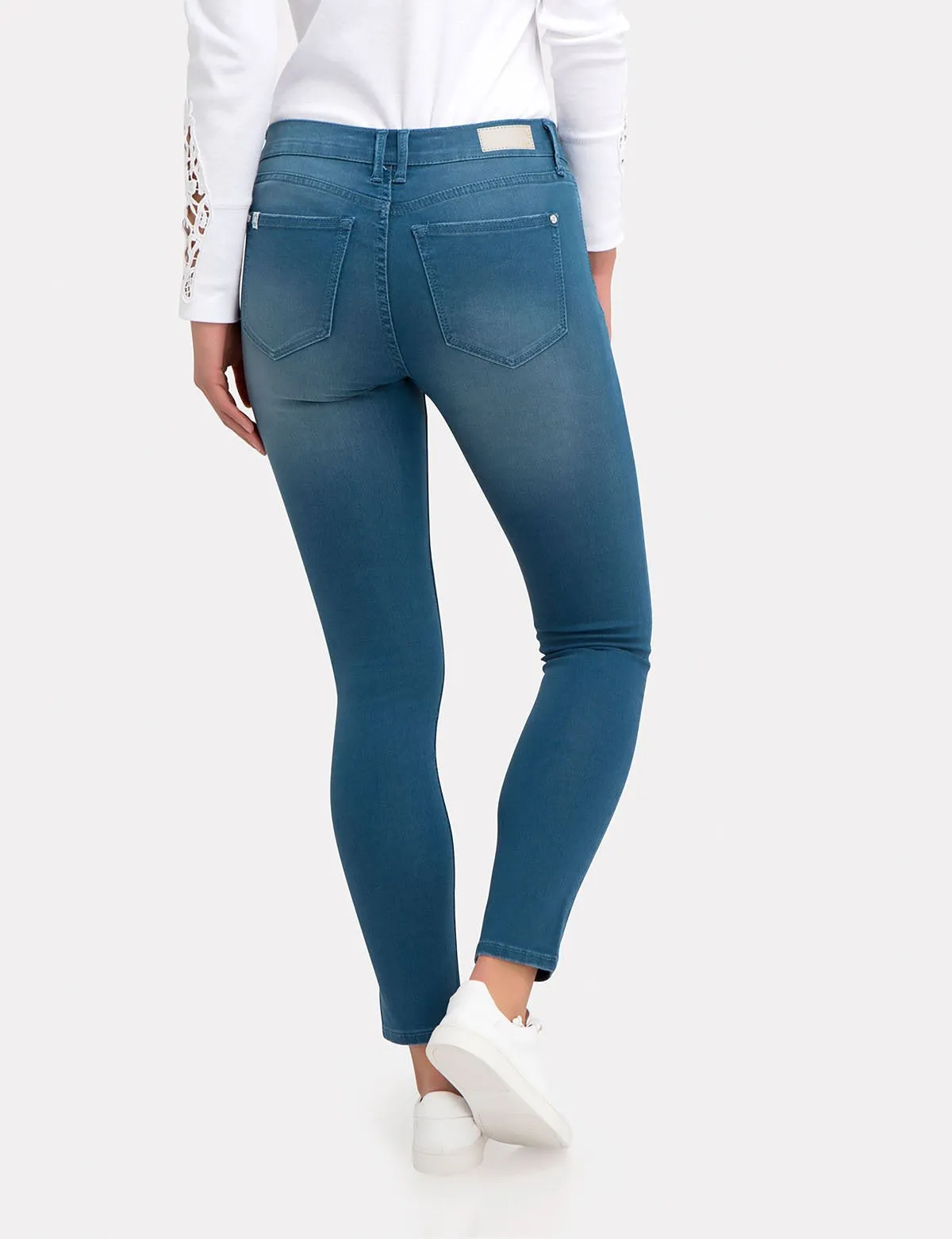 STRETCH COLORED DENIM SUPER SKINNY JEANS sold by U.S. Polo Assn. product image thumbnail 3